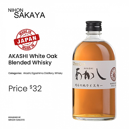 AKASHI White Oak Blended Whisky Price $32